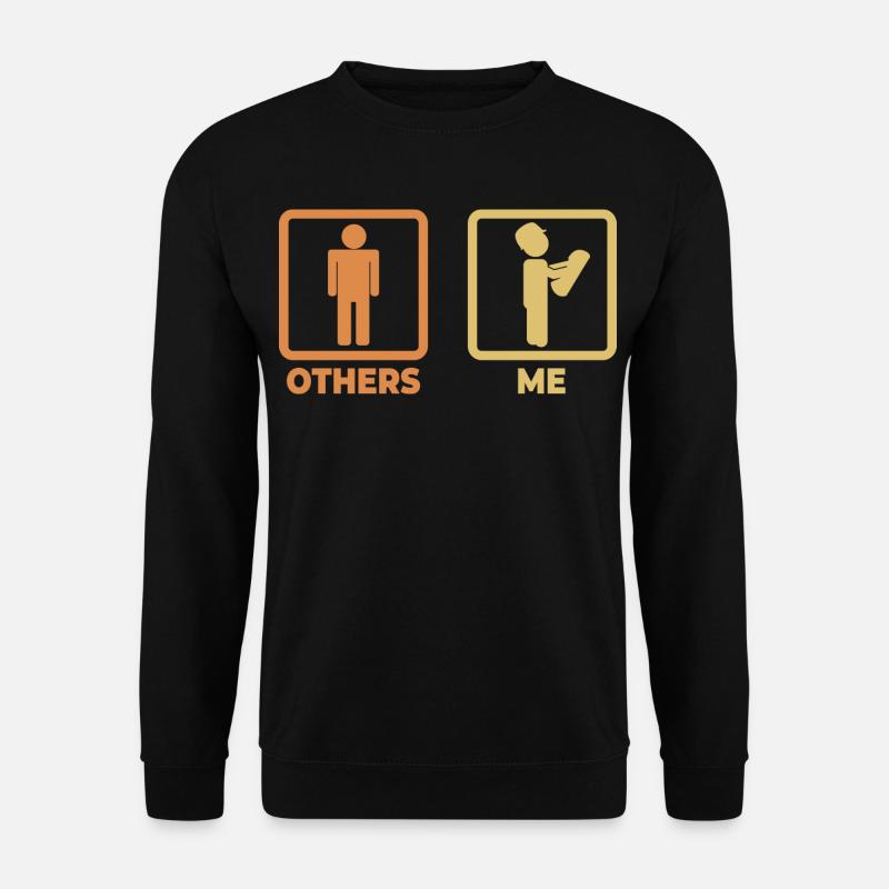 Architekt Strichmännchen - Unisex Pullover - Schwarz