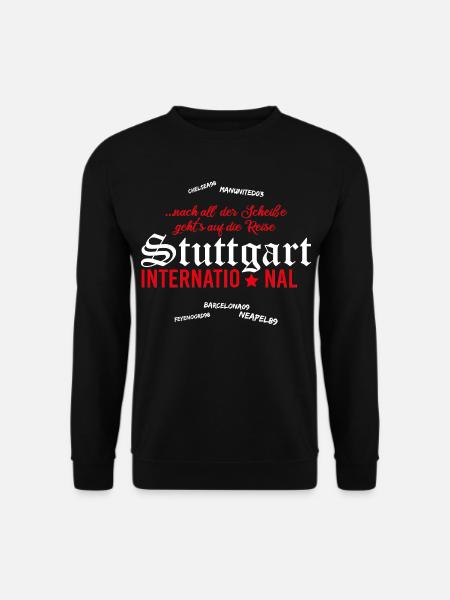 Fußball Stuttgart International - Unisex Pullover - Schwarz