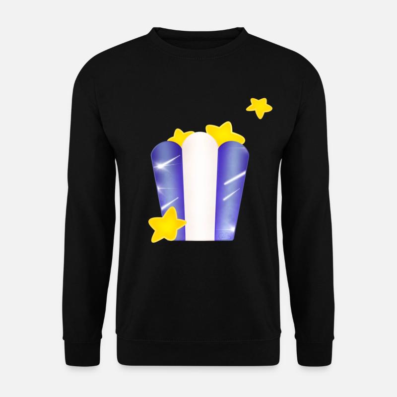 Star-Tasche! - Unisex Pullover - Schwarz