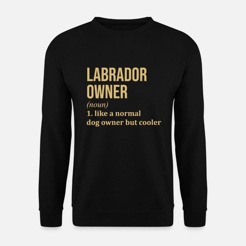 Labrador - Unisex Sweatshirt - black