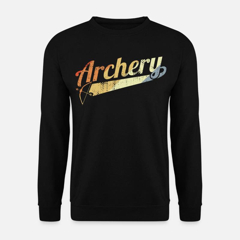 Bogenschießen - Unisex Pullover - Schwarz