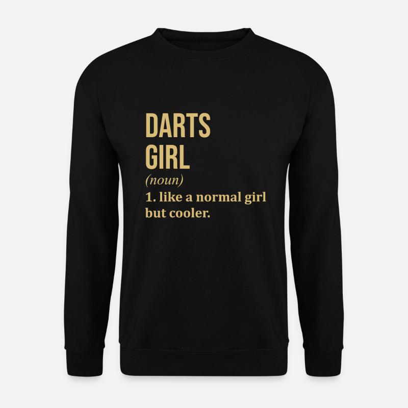 Darts - Unisex Pullover - Schwarz