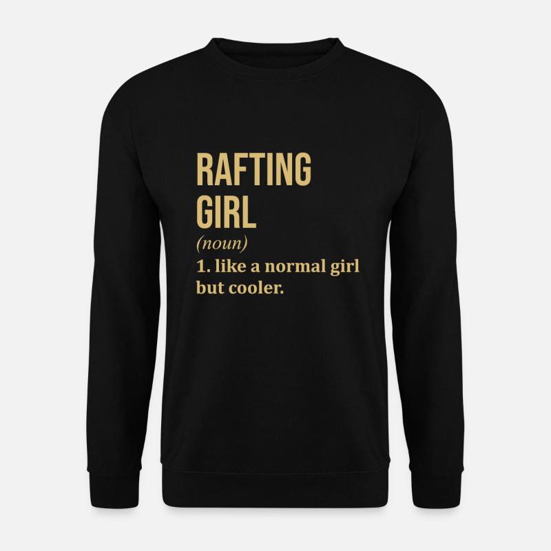 Rafting - Unisex Sweatshirt - black