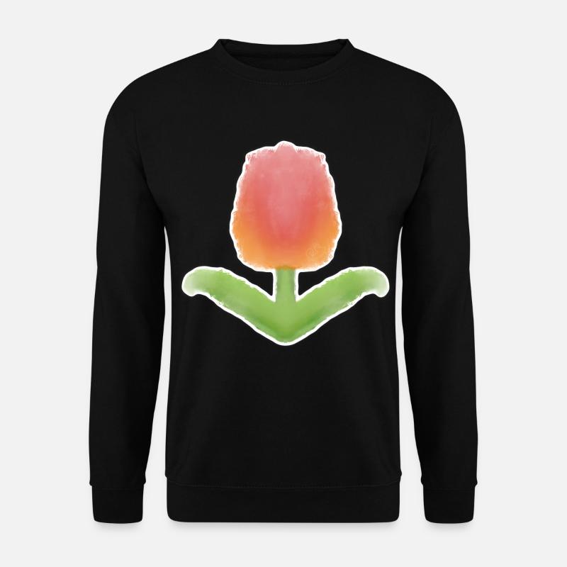 Tulpe! - Unisex Pullover - Schwarz