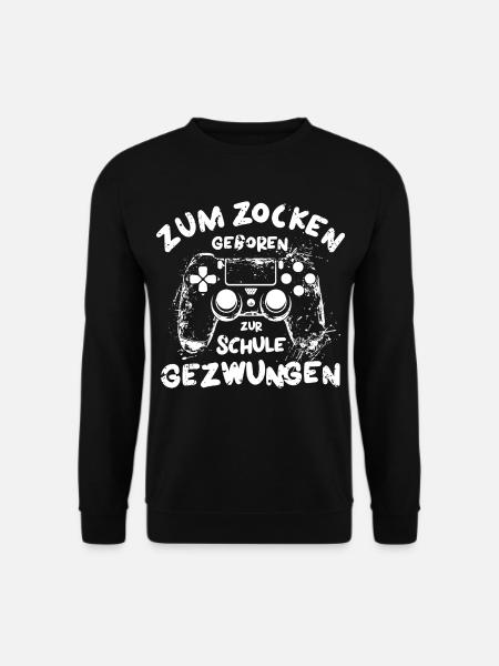 Computerfreak Zocker Gamershirt Hacker - Unisex Pullover - Schwarz
