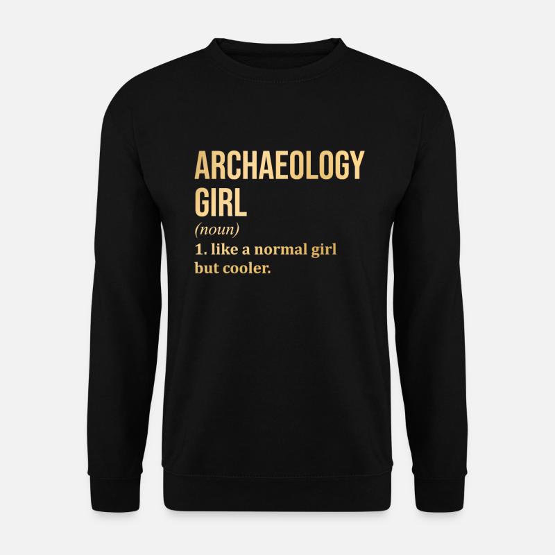 Archaeology - Unisex Sweatshirt - black