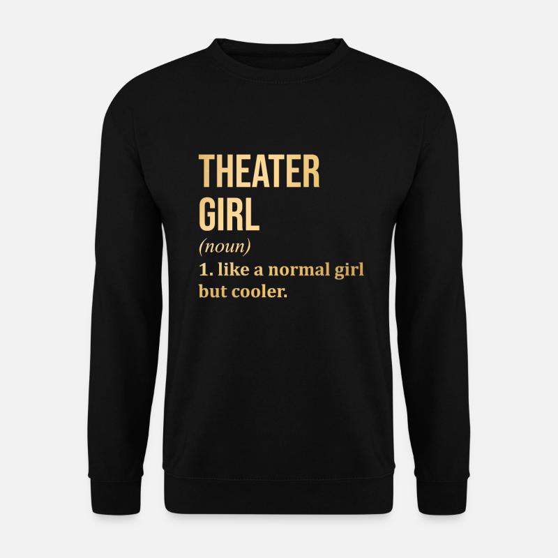 Theater - Unisex Pullover - Schwarz