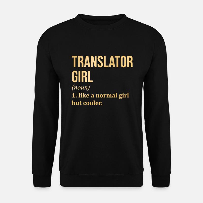 Translator - Unisex Sweatshirt - black