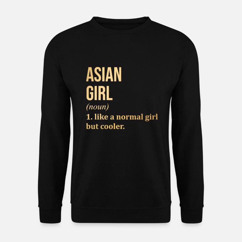 Asian - Unisex Sweatshirt - black