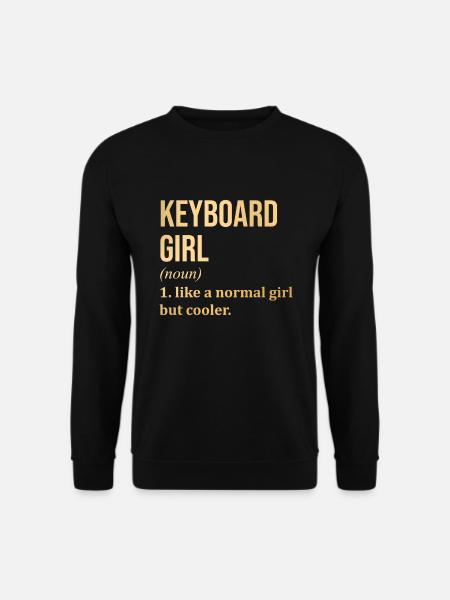 Keyboard - Unisex Sweatshirt - black
