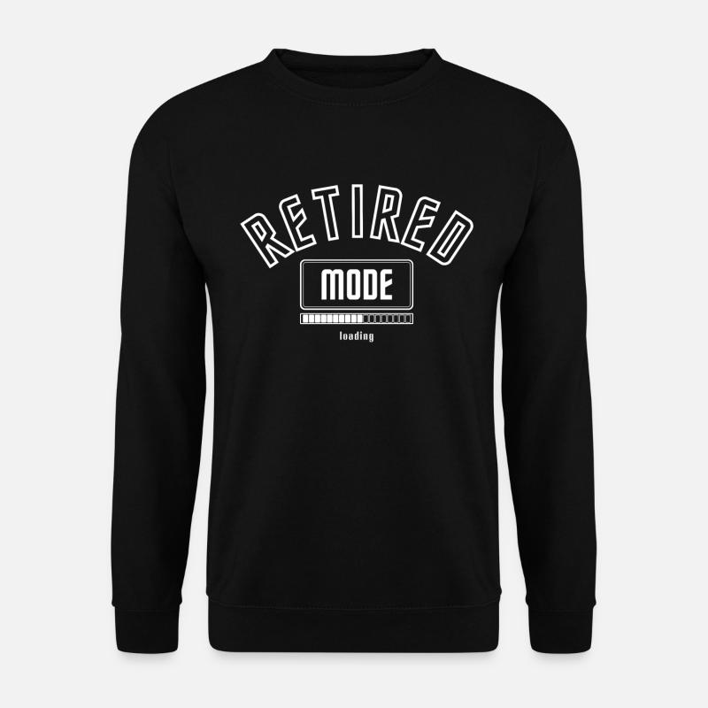 Vorfreude Rentner Modus wird geladen. - Unisex Pullover - Schwarz
