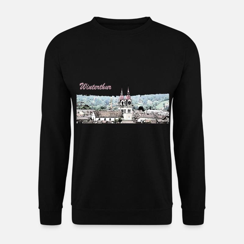 Winterthur - Unisex Pullover - Schwarz
