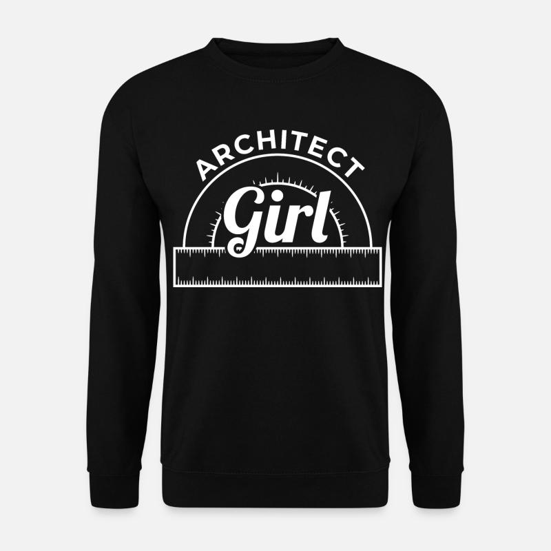 Architecte - Sweat-shirt Unisexe - noir