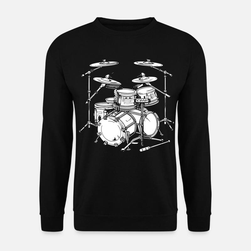 Drum Graphics - Unisex Sweatshirt - black