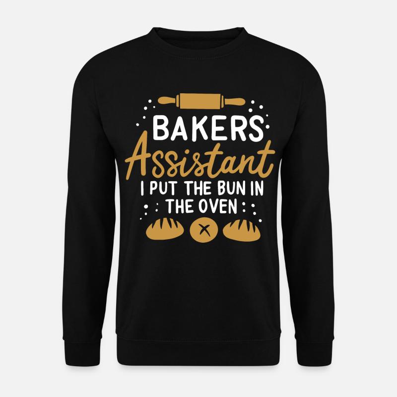 Assistante boulanger - Sweat-shirt Unisexe - noir