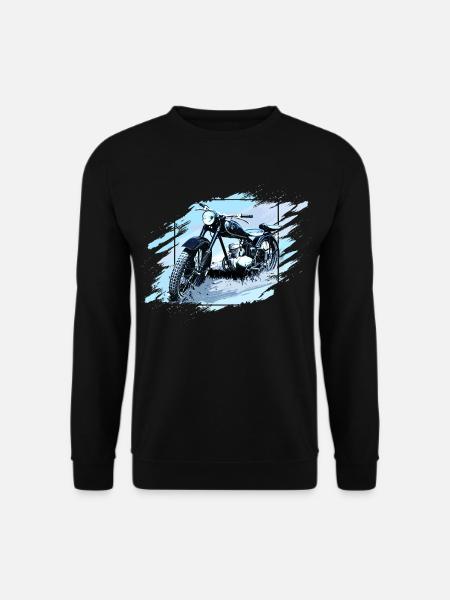 125 Zschopau DDR Motorrad - Unisex Pullover - Schwarz