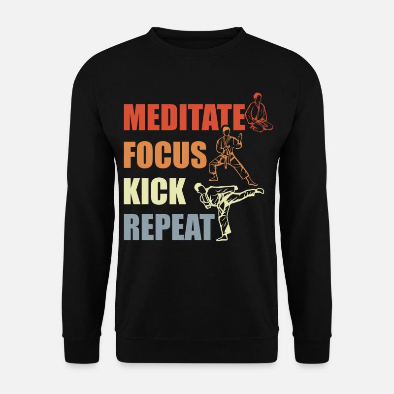 Karate Motivation - Unisex Sweatshirt - black