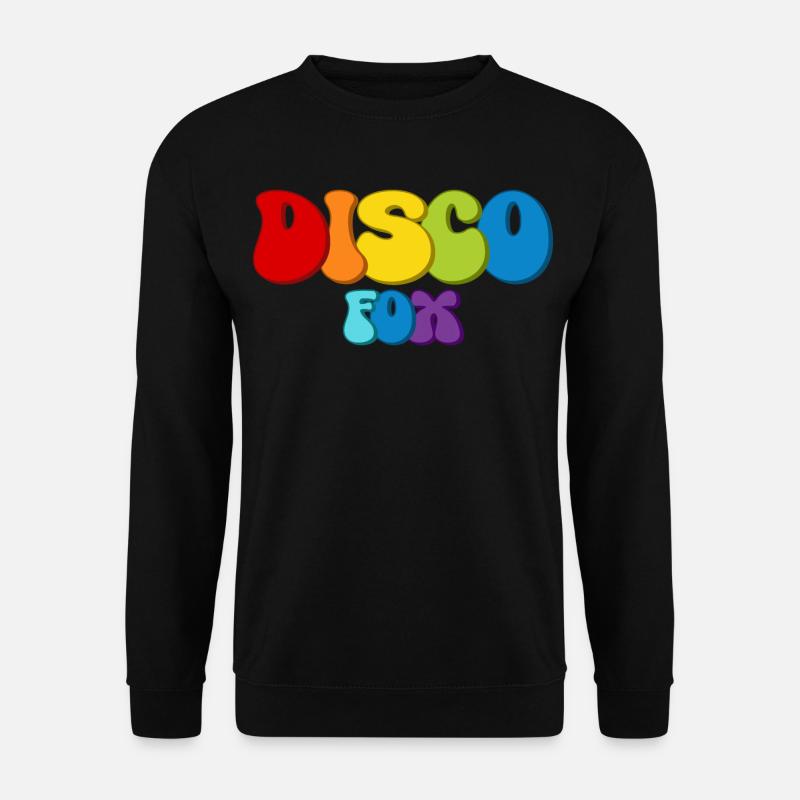 Disco Fox - Unisex Sweatshirt - black