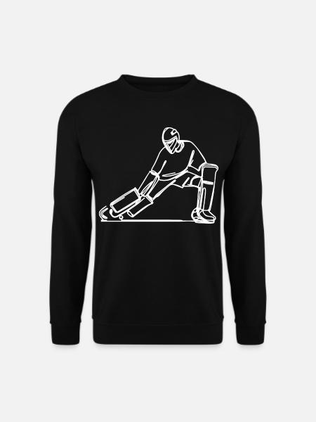 Field Hockey Goalkeeper - Unisex Sweatshirt - black