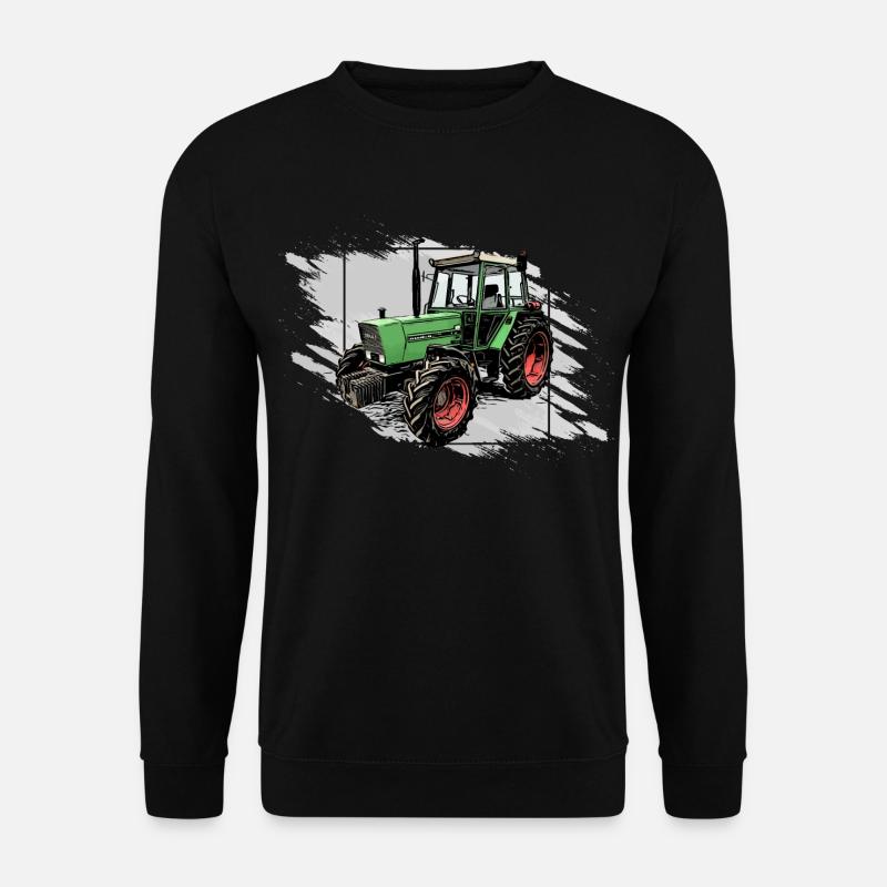 Tractor Farmer - Unisex Sweatshirt - black
