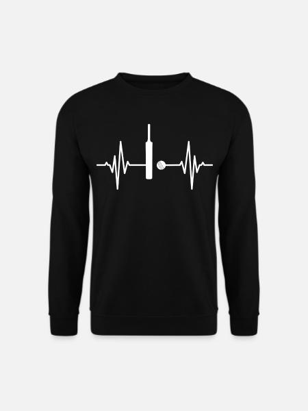 Cricket heartbeat - Unisex Sweatshirt - black