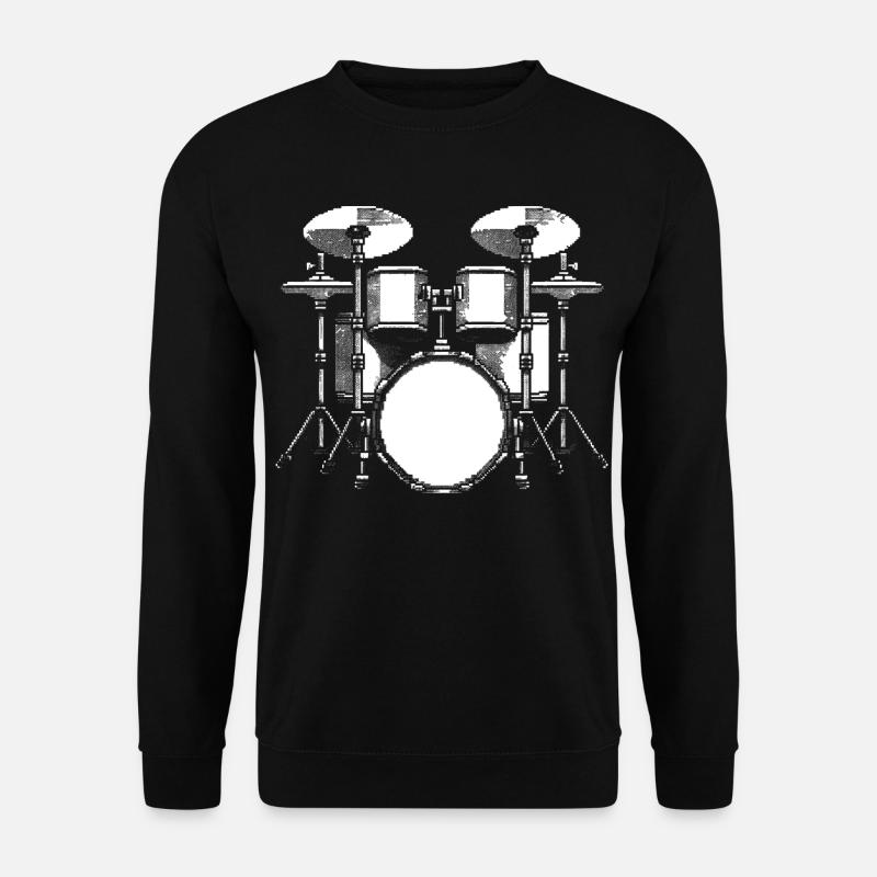 Drums Graphics - Unisex Sweatshirt - black