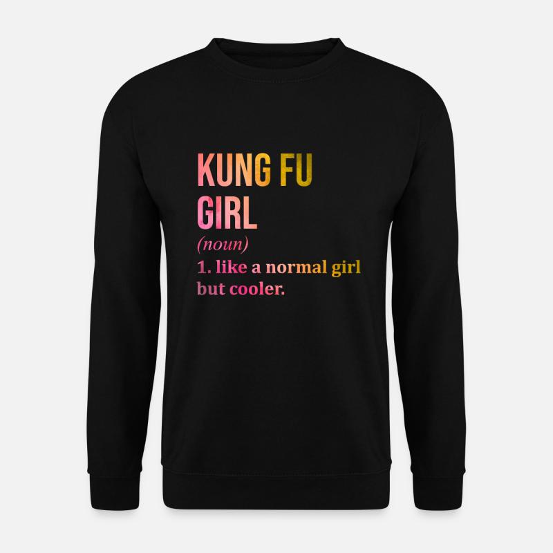 Kung-Fu - Unisex Pullover - Schwarz