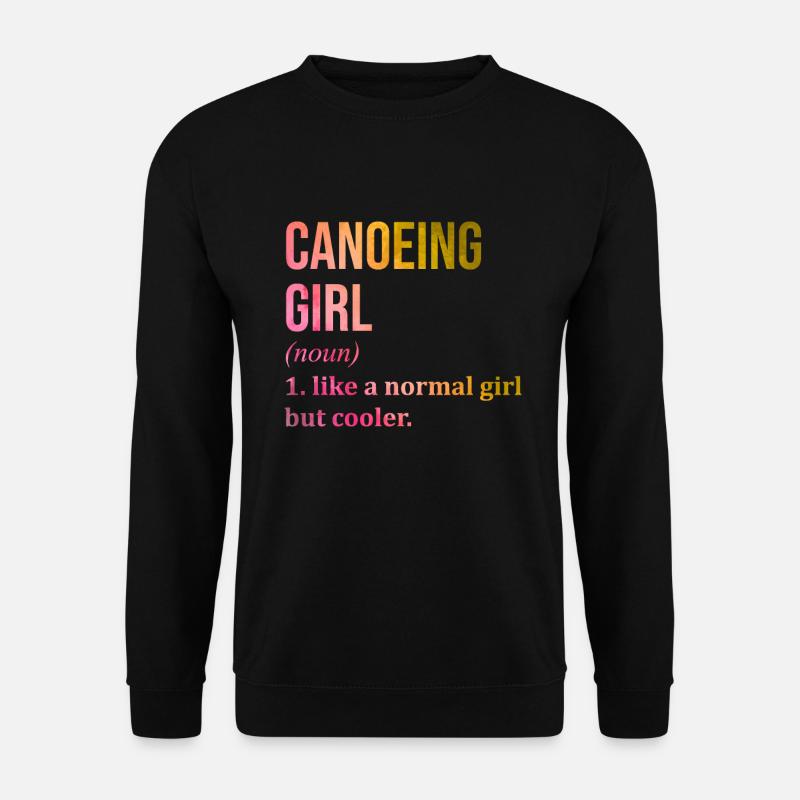 Canoeing - Unisex Sweatshirt - black