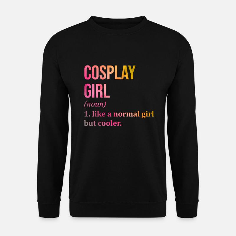 Cosplay - Unisex Pullover - Schwarz