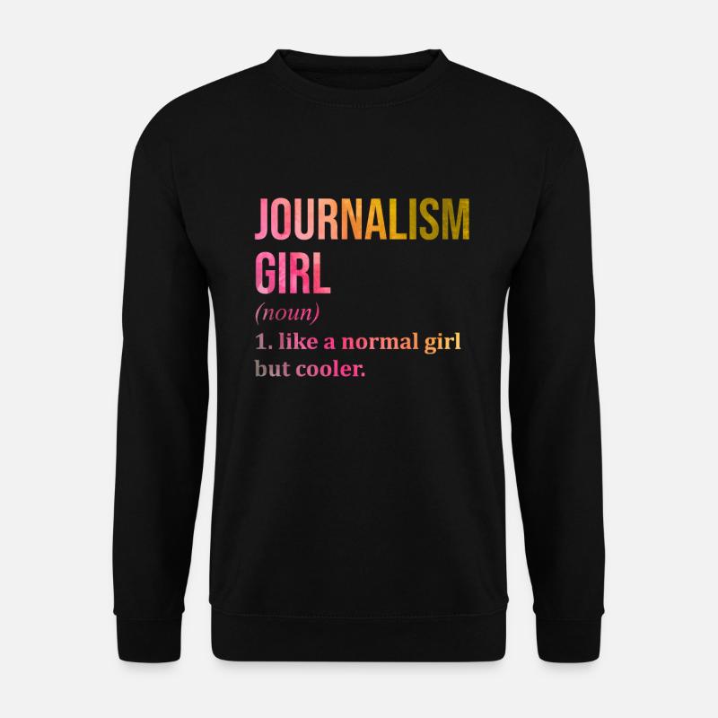 Journalist - Unisex Pullover - Schwarz