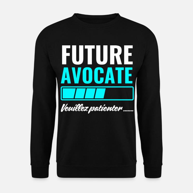 zukünftiger Anwalt - Unisex Pullover - Schwarz