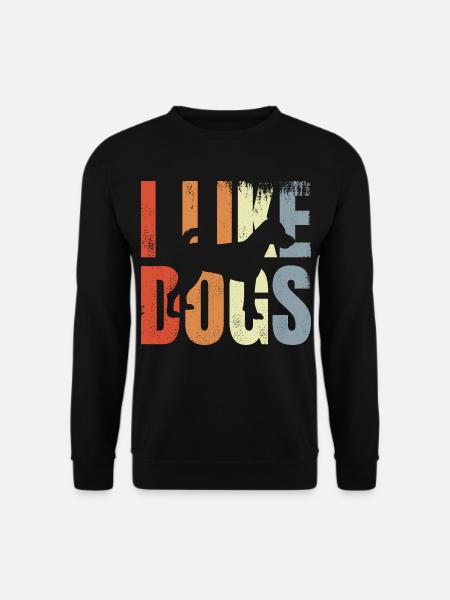 I Like Dogs - Unisex Pullover - Schwarz