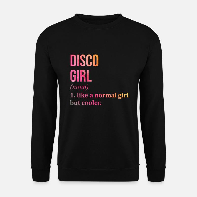 Disco - Unisex Sweatshirt - black