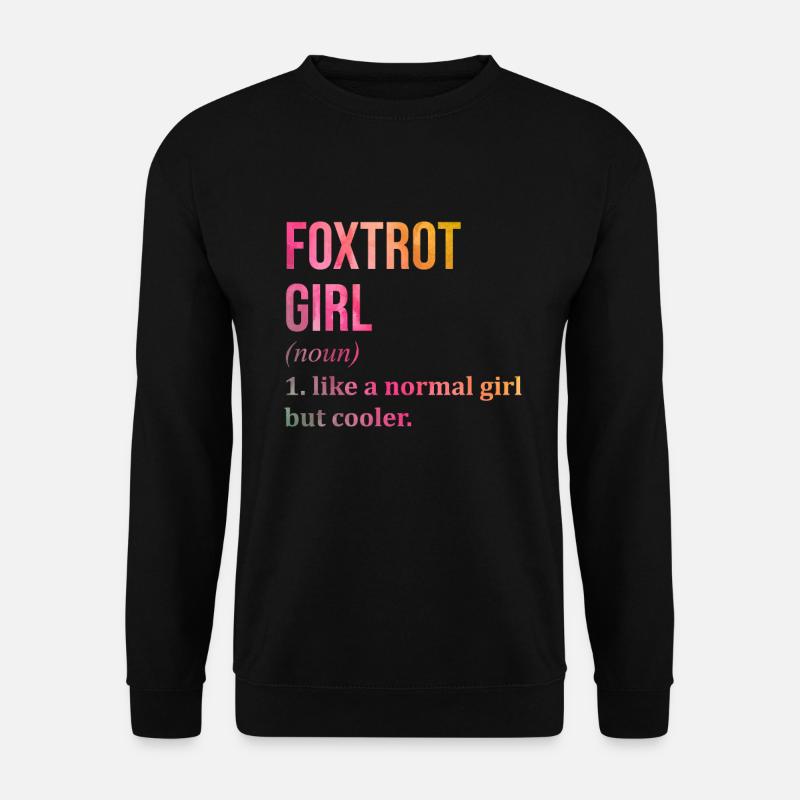 Foxtrot - Unisex Sweatshirt - black