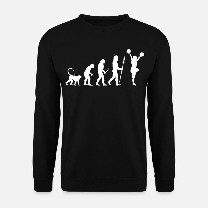 Cheerleader Evolution - Unisex Sweatshirt - black