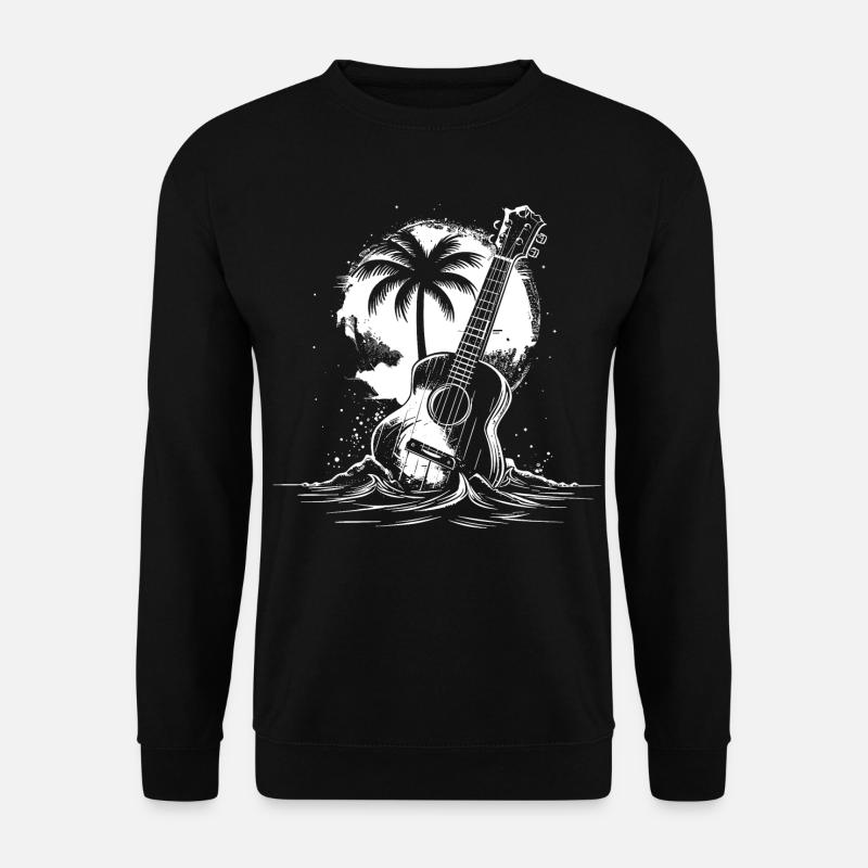 Graphiques pour ukulélé - Sweat-shirt Unisexe - noir
