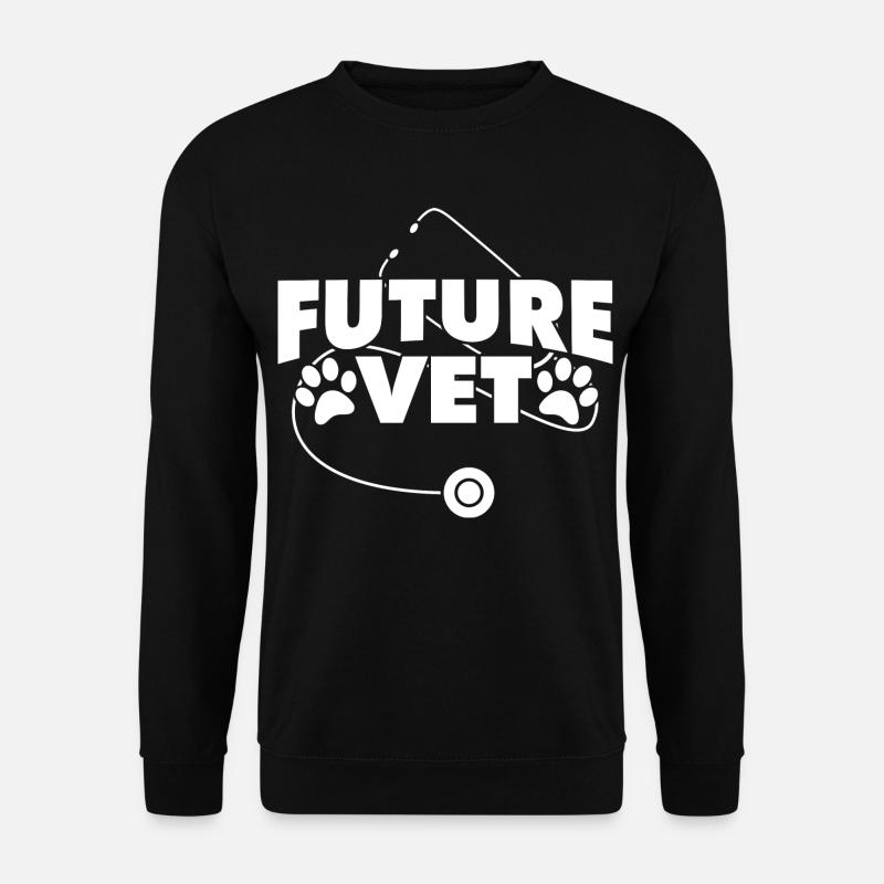 Veterinärstudent - Unisex Pullover - Schwarz