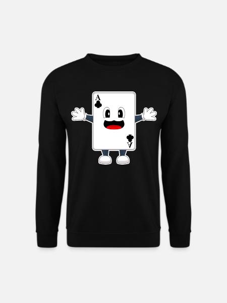 Poker Poker Cards - Unisex Sweatshirt - black