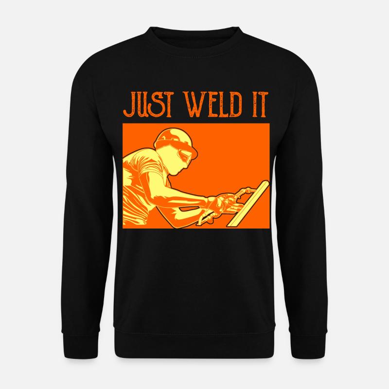 Schweißer Witz - Unisex Pullover - Schwarz