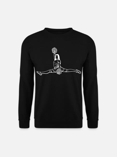 Cheerleader Sketch - Unisex Sweatshirt - black