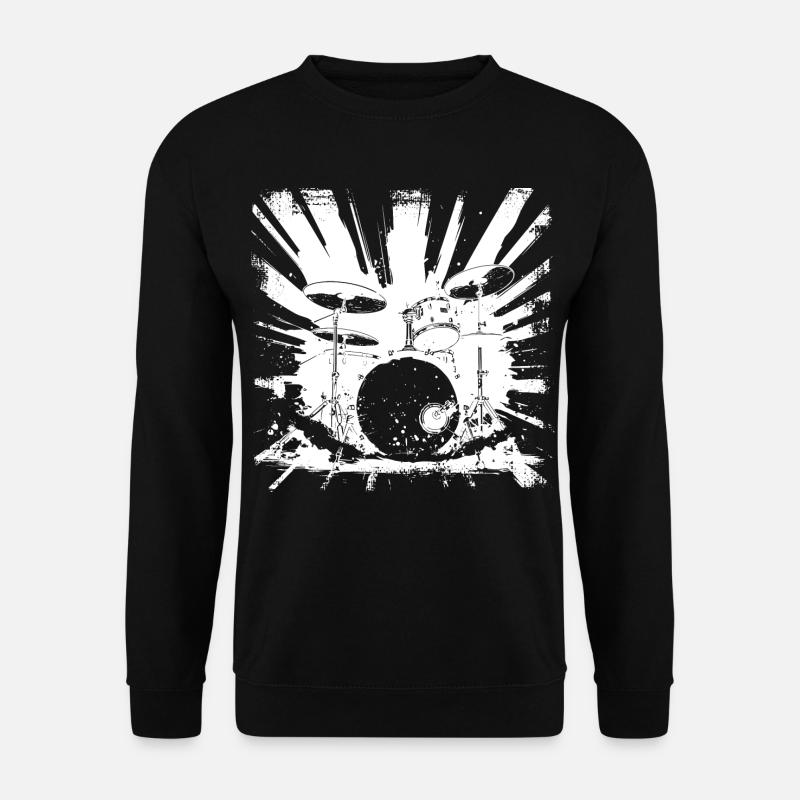 Drums Graphics - Unisex Sweatshirt - black