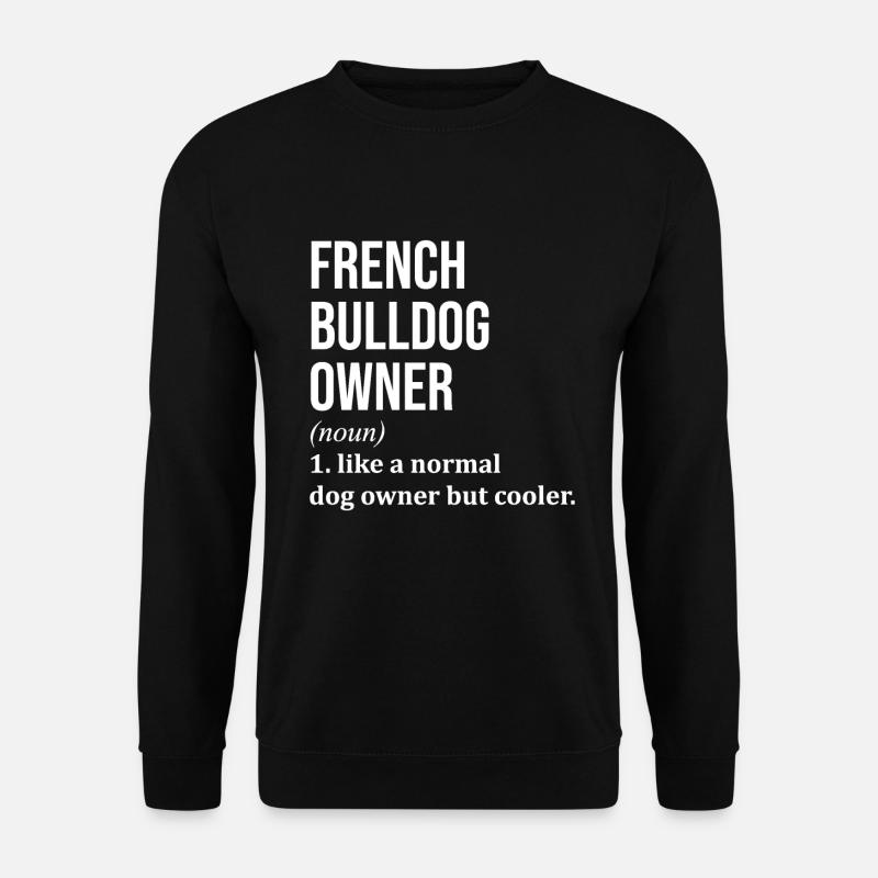 French Bulldog - Unisex Sweatshirt - black
