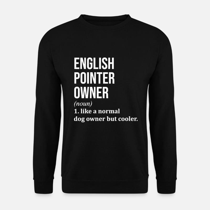 English Pointer - Unisex Pullover - Schwarz