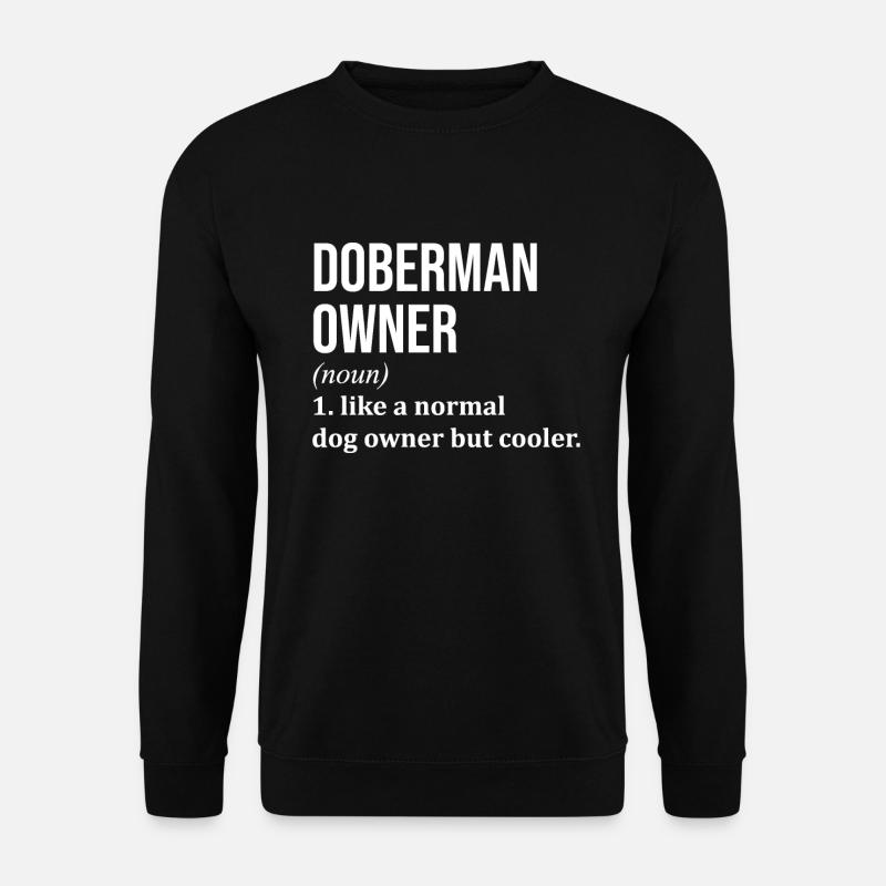 Dobermann - Unisex Pullover - Schwarz