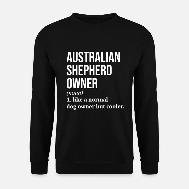 Australian Shepherd  - Unisex Sweatshirt - black