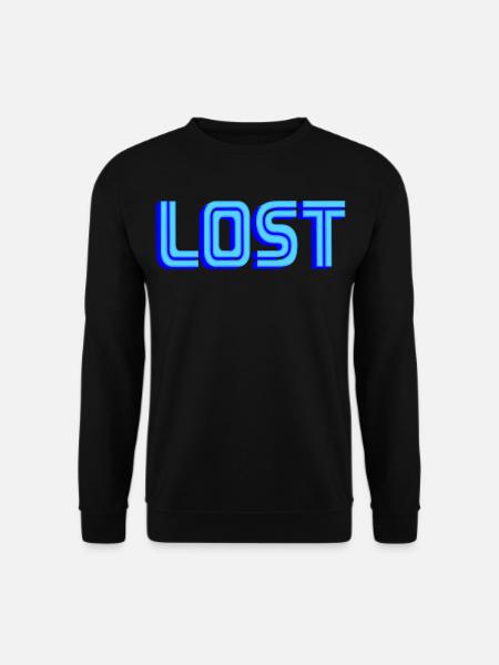 LOST | Farben änderbar - Unisex Pullover - Schwarz