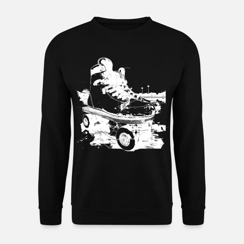 Roller Skates Graphic - Unisex Sweatshirt - black