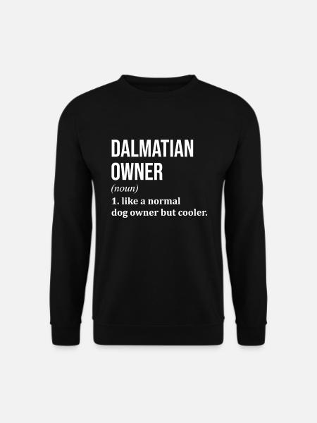 Dalmatian - Unisex Sweatshirt - black
