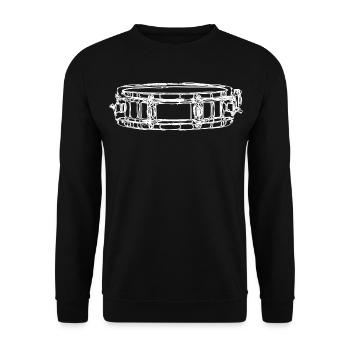 Churn - Unisex Sweatshirt - black - Front - Alina (178cm) & Michal (187cm)