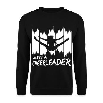 Une seule pom-pom girl - Sweat-shirt Unisexe - noir - Devant - Alina (178cm) & Michal (187cm)